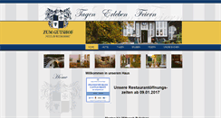 Desktop Screenshot of hotel-zum-gutshof.de
